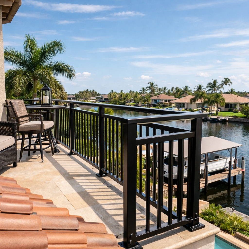 Balcony Railing Contractor Cape Coral | All American Fence And Gate Inc