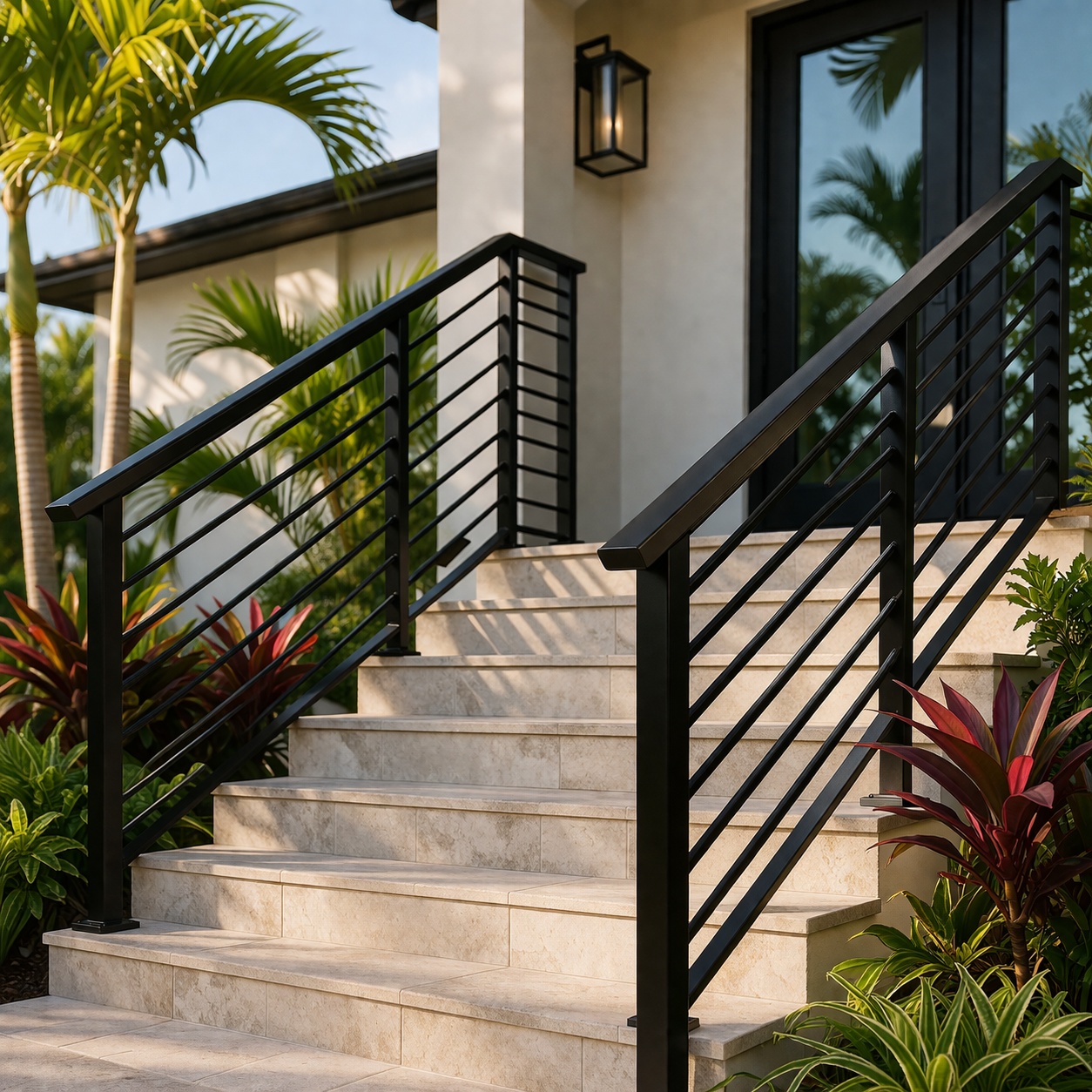 Stair Railing Contractor Fort Myers | All American Fence And Gate Inc